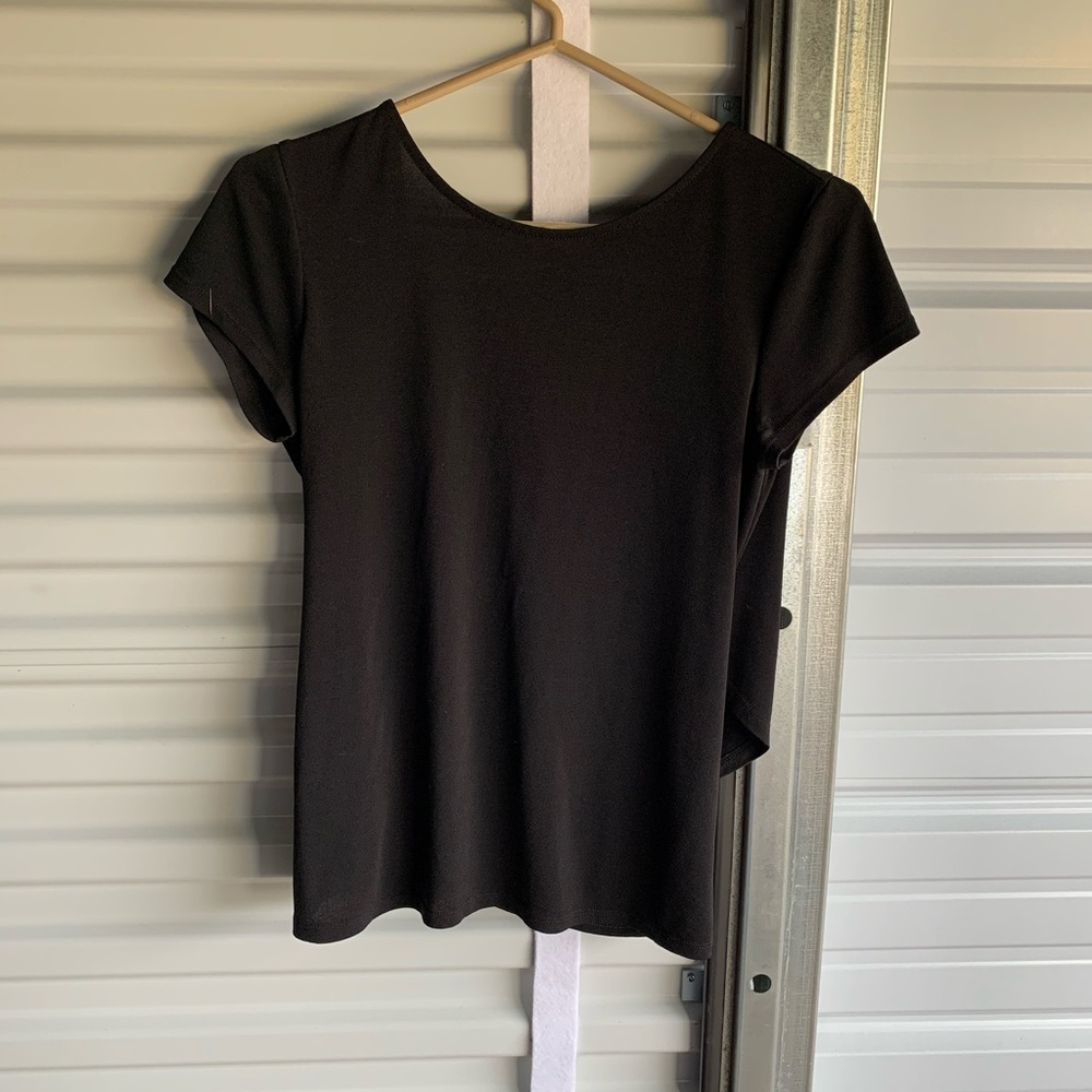 3/$25 Express open back black top size xs